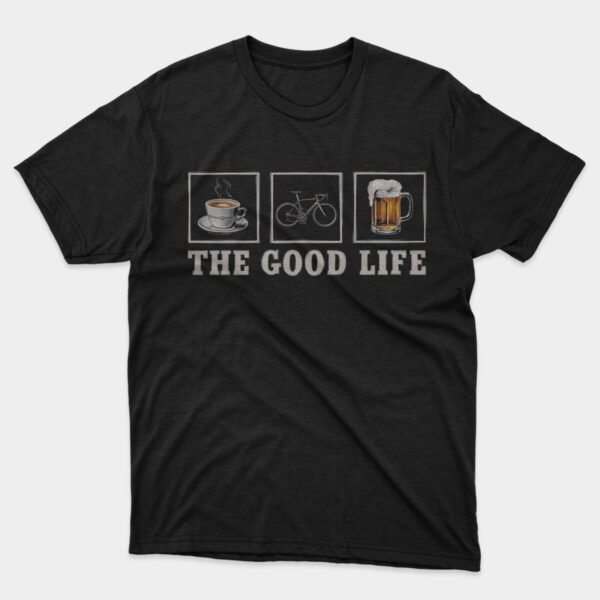 Good Life Cycling Beer T-Shirt