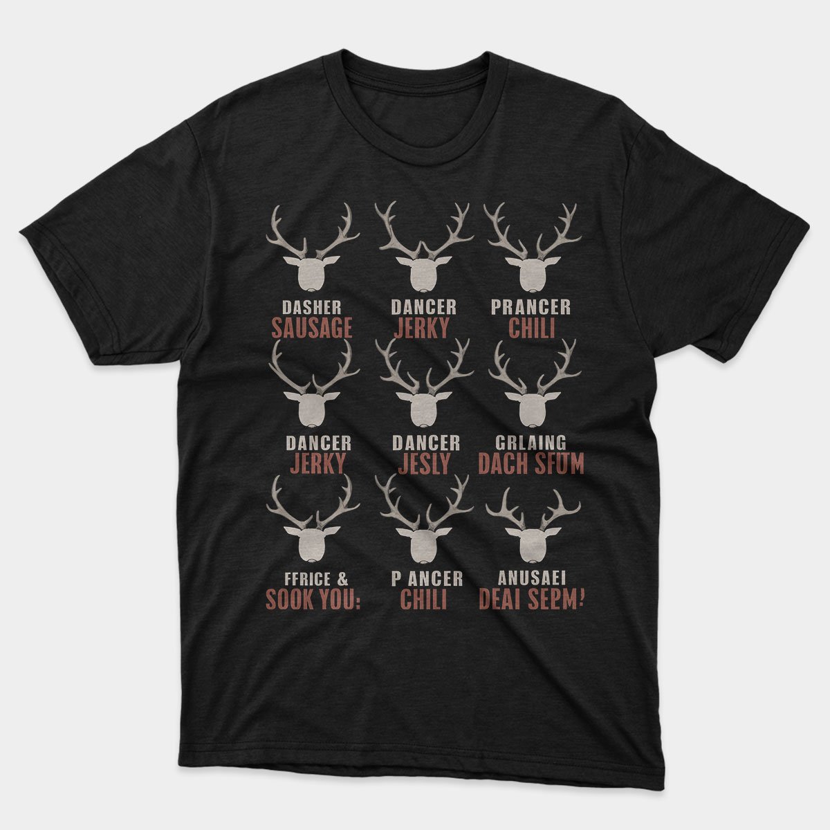 Santa's Reindeer Hunters T-shirt