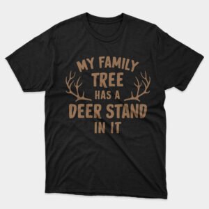 Deer Stand Family Tree T-shirt