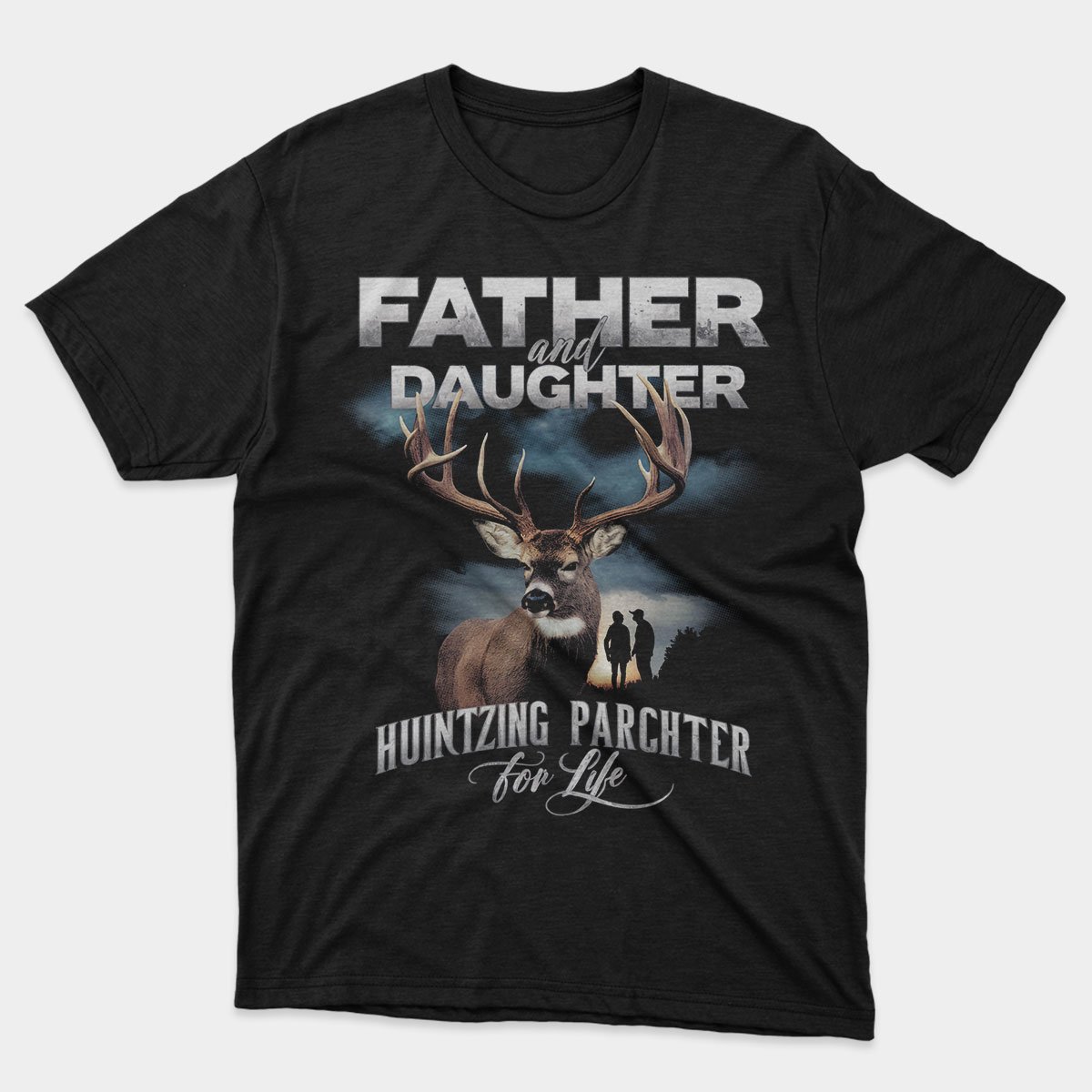 Father Daughter Hunting Duo T-shirt