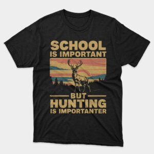 Funny Deer Hunter Art T-Shirt