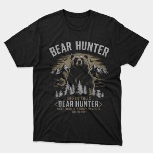 Bear Hunter Definition T-shirt