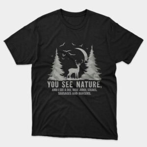 Nature's Humor Deer Hunting T-shirt