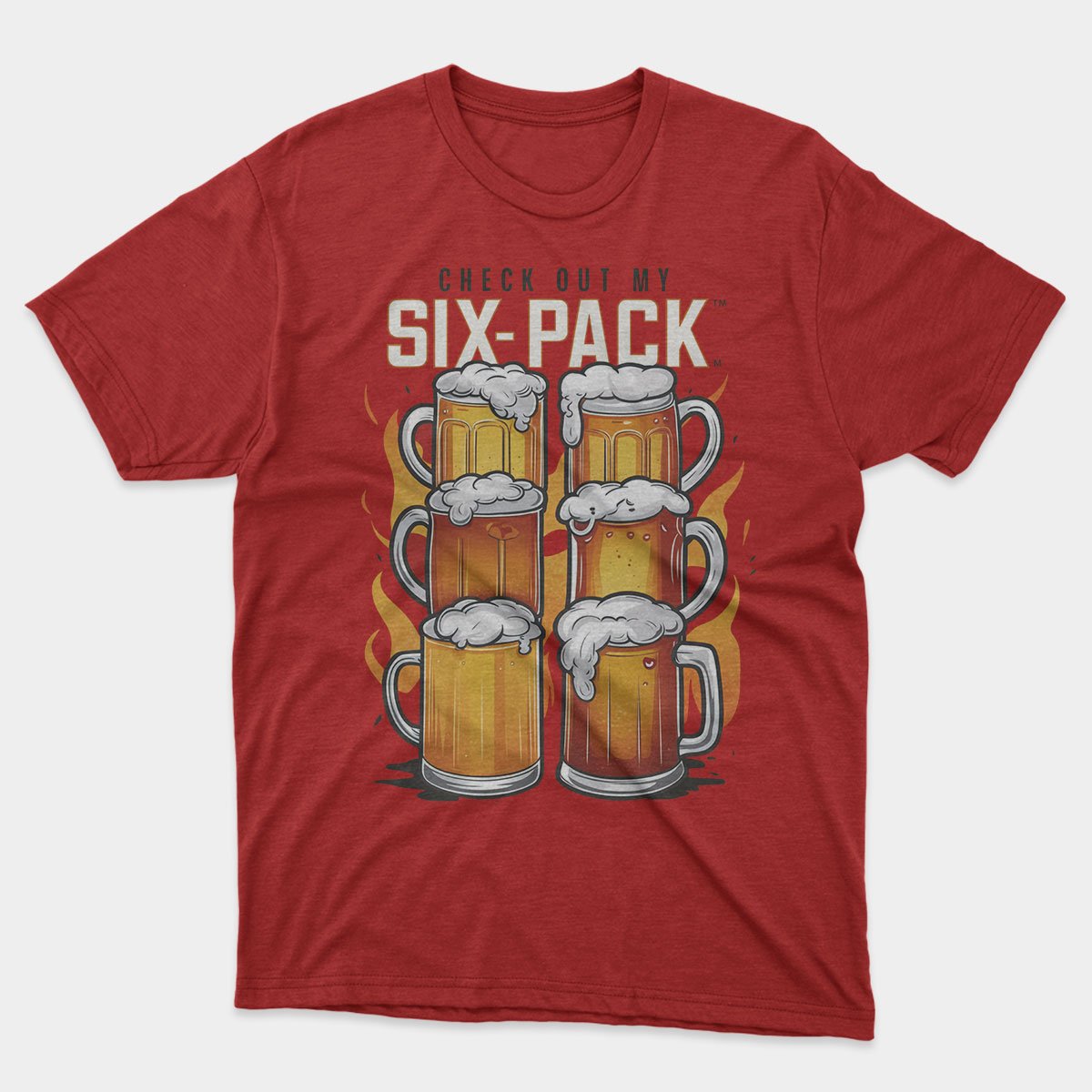 Six Pack Beer T-shirt