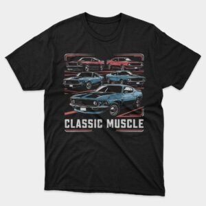 Classic Muscle Car Retro T-Shirt