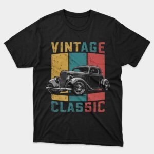 Vintage Car Enthusiast T-Shirt